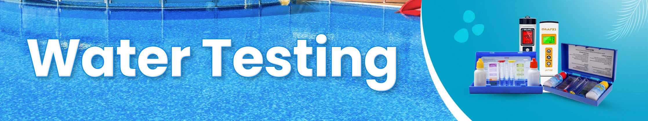 Swimming Pool Water Testing Tools & Replacement Parts