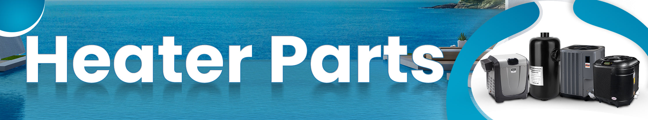 swimming pool heater parts