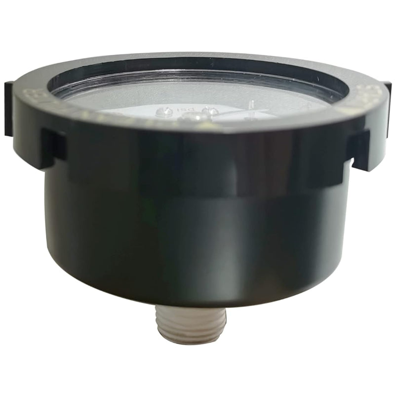 2" Dry & Utility Pressure Gauge 0-60 PSI for Pool Spa Aquarium Valve Filters 1/4" NPT Center Back Mount