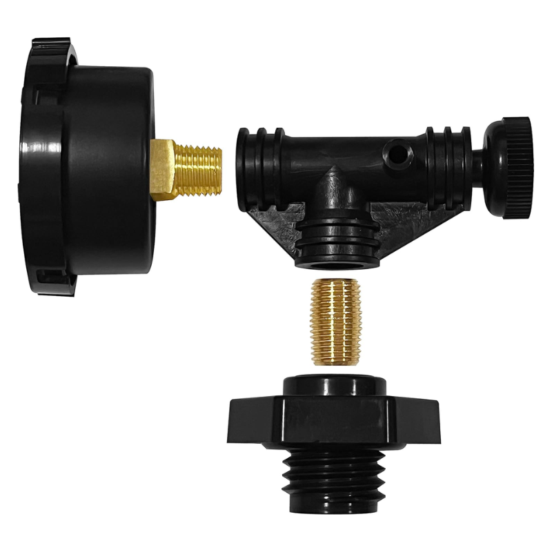 24850-0105-Style Manual Relief Valve with Pressure Gauge – Compatible with Select Pentair® Sta-Rite® Pool & Spa Filter Systems