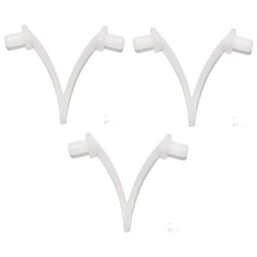 Butterfly Pool Clips (3 Pack) – Replacement Attachment Clips for Pool Brush, Skimmer, Vacuum & Poles